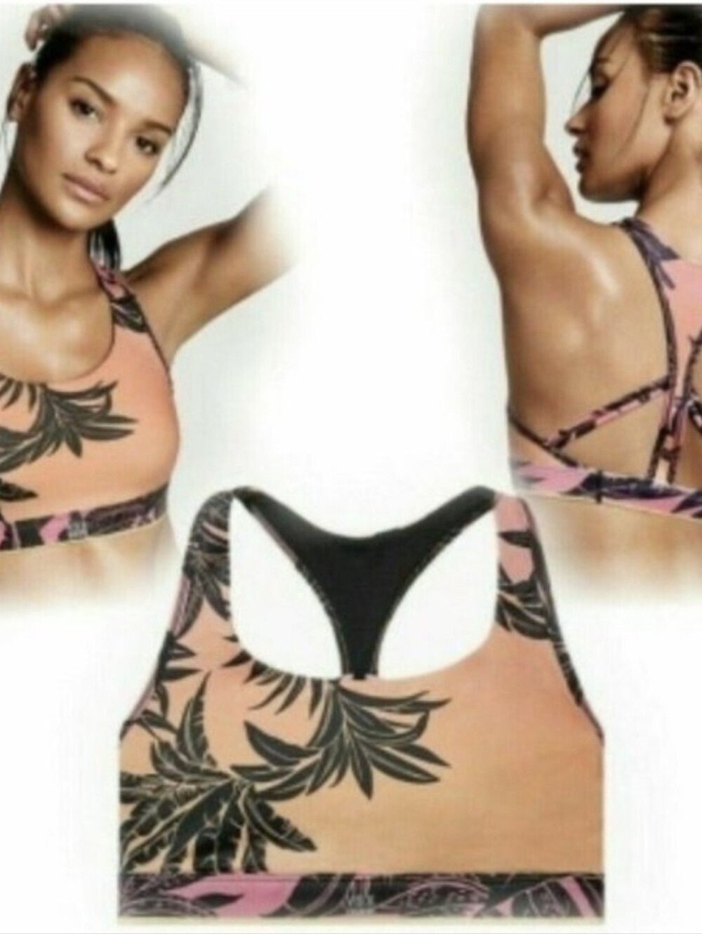 Victorias Secret VSX Sports Bra Tropical Sunset, XL